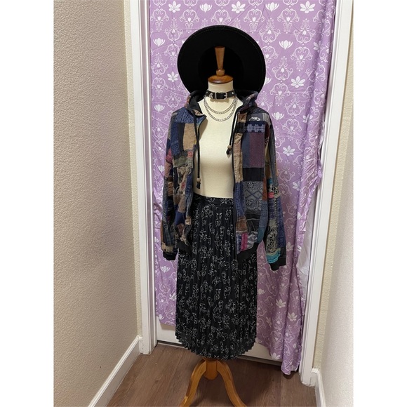 🌈 Lovely bohemian Vintage patchwork jacket - Picture 10 of 11